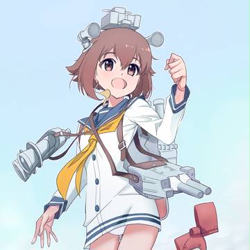 雪の降る日に雪風ちゃん！