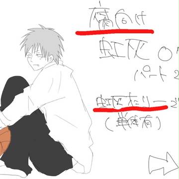 【腐向け】虹灰らくがきつめつめ２