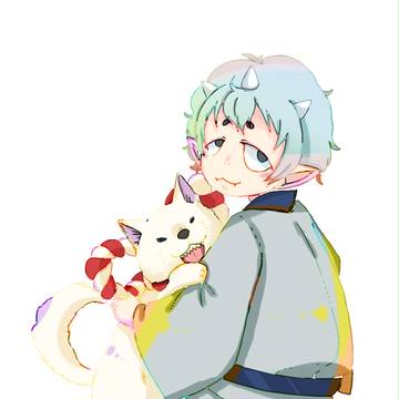 茄子くんとシロさん