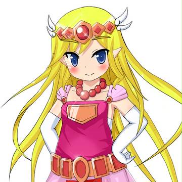 風のタクトのゼルダ姫。