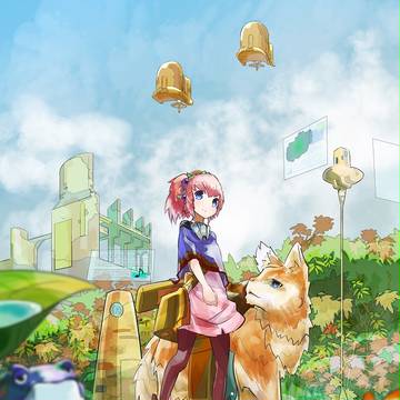 わんこと飛空艇