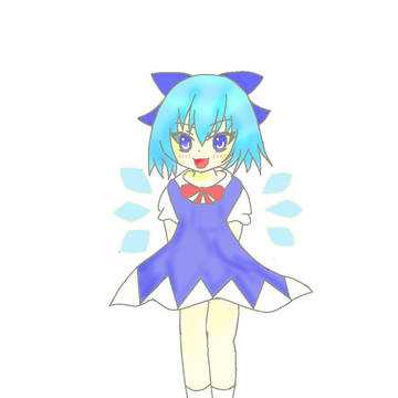 チルノ塗ってみた