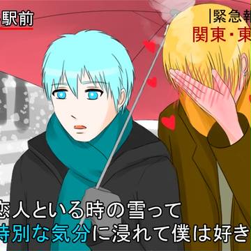 恋人といる時の雪って特別な気分に浸れて僕は好きです