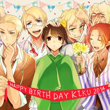 【ヘタリア】 ＼祝日、ありがとう／ 【祝祖国生誕】