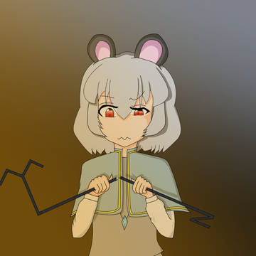 ロッドをこわしてしまったナズー