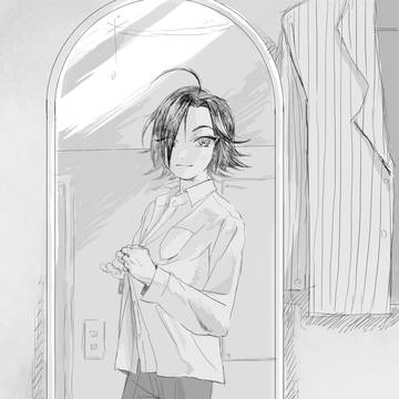 着替えてるところの
