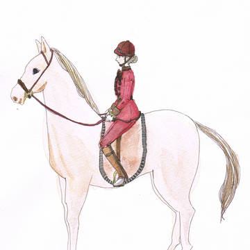 貴婦人の乗馬