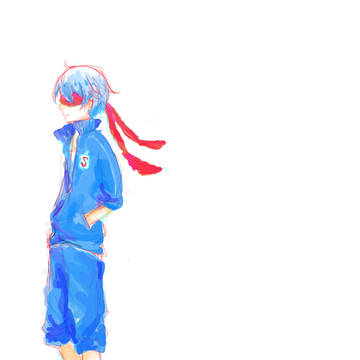 blue