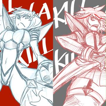 キルラキルラクガキ
