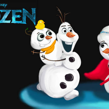 FROZEN 雪宝一家人