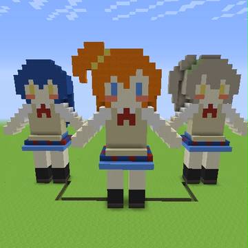 マイクラでことほのうみ