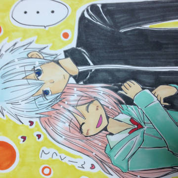 黒子と桃ちゃん
