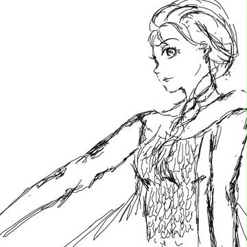 ELSA落書き 。