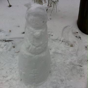 雪の猫