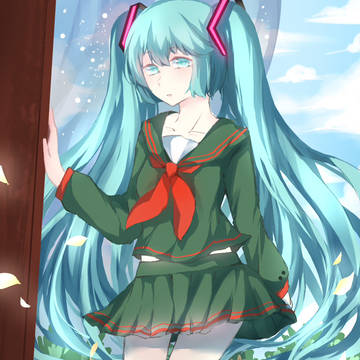 【MIKU军绿水手服】