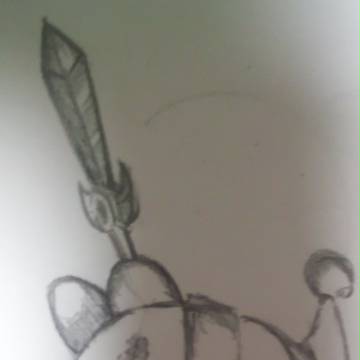 ソードカービィ 描いてみました。