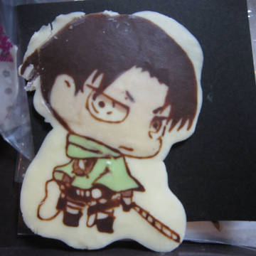 兵長のキャラチョコ