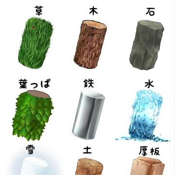 【マテリアル】質感描き分けできるかな【練習】