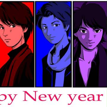 2014年　嵐年賀
