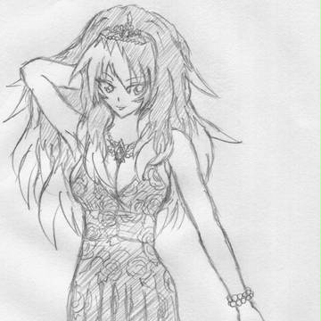 ナイトドレスに合わせてみた