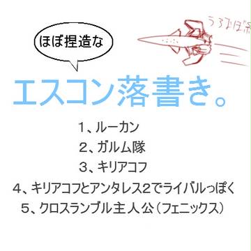 エスコン落書き詰め