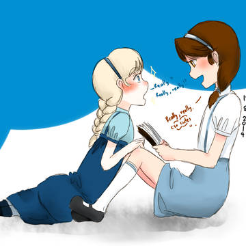 Little Elsa and Little Belle