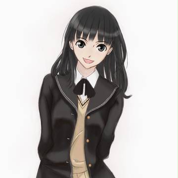 絢辻さん練習絵