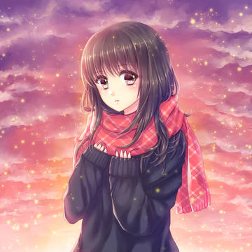 夕暮れ