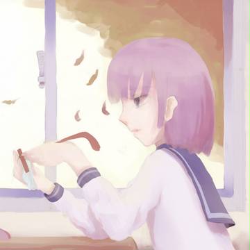 教室端のあの子 ~第16回ヒロ生お絵かき大会参加