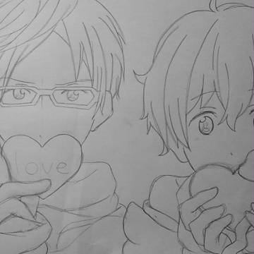 怜ちゃん＆渚くん☆バレンタイン(下書き)