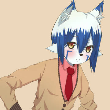 カーディガンケモ娘