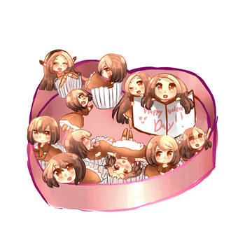 Chibi box of chocolates