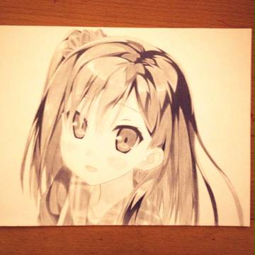 しずくちゃんの模写