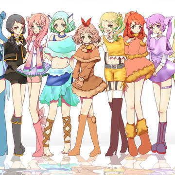 ブイズをアイドルグループにしてみた。【擬人化まとめ】