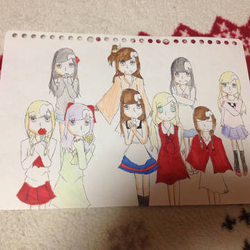 女子キャラ集合