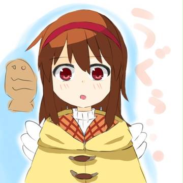 kanonのあゆちゃん描きましたﾌﾞﾋッ