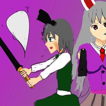 お絵かき(うどみょん)
