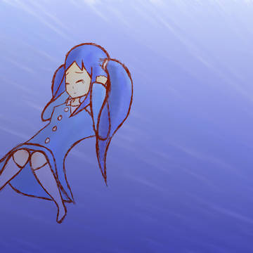 落ちる