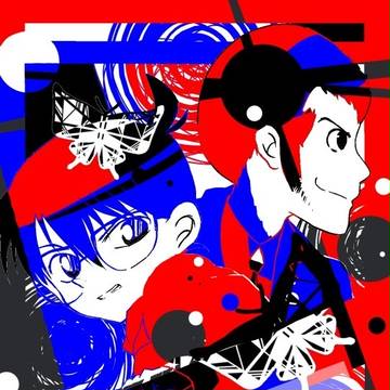 ルパン＆コナン 年賀状