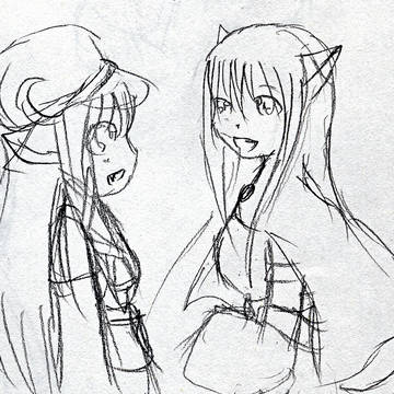【絵師トロボ】ル・シャポゥさんと交流【交流】