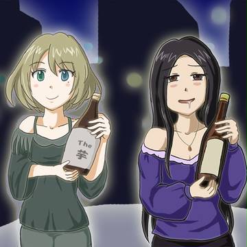 酔っ払い×2