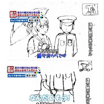【練習】温め合ってる...?【艦これ】