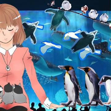 海と少女と