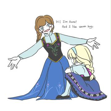 I like warm hug!