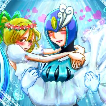 水中結婚式（にしたかった。）