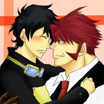 紳士と少年