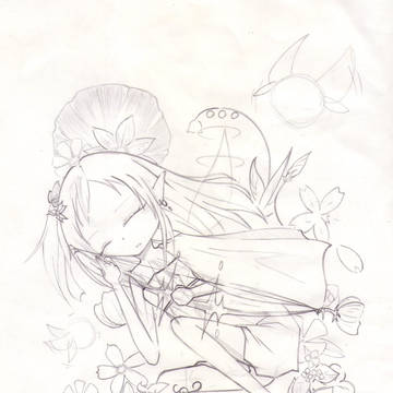 落書き下書き/エルフ