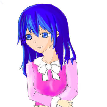 青髪ちゃん