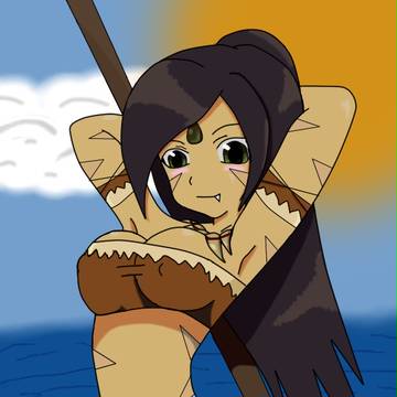 Nidalee on theBeach
