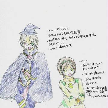 でかクル小説のオリぷよ設定ほか